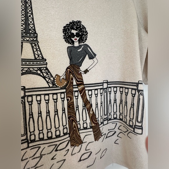 PARIS EIFFEL TOWER WOMEN’S TOP - Picture 3 of 5